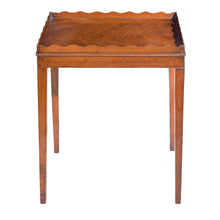 Load image into Gallery viewer, Vintage Scalloped Side Table