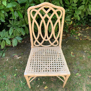 Faux Bamboo and Cane Chairs