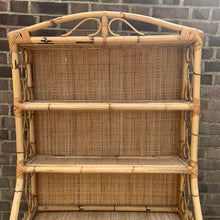 Load image into Gallery viewer, Vintage Mid-Century Bamboo Rattan Wicker Dresser