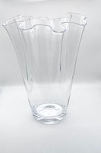 Load image into Gallery viewer, Mid Century Handkerchief Glass Vase