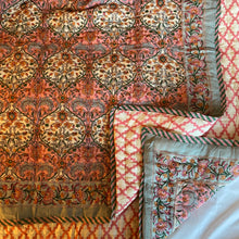 Load image into Gallery viewer, Hand Block Printed Indian Bedspreads