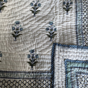 Hand Block Printed Indian Bedspreads