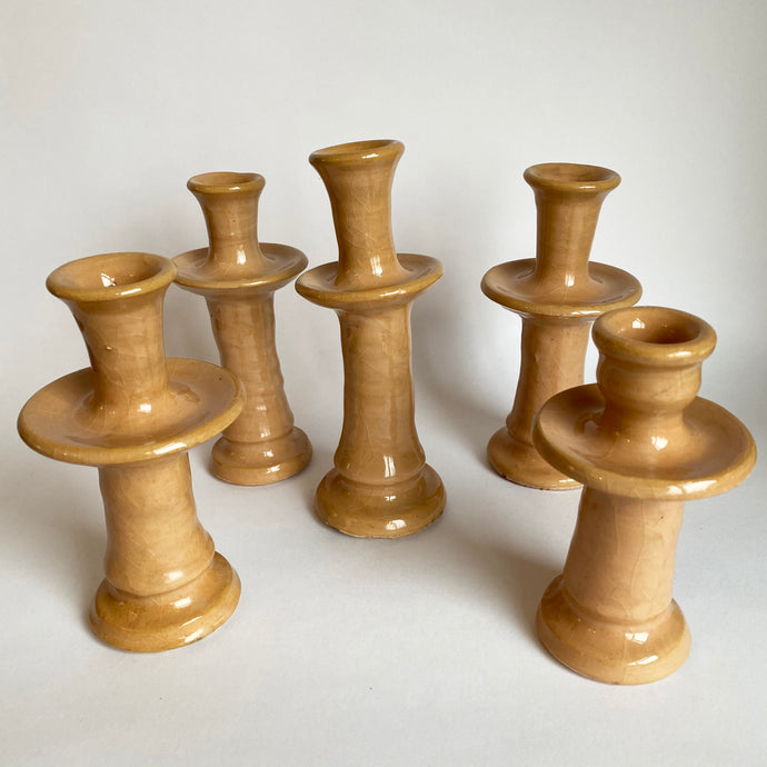 Handmade Tamegroute Candlesticks