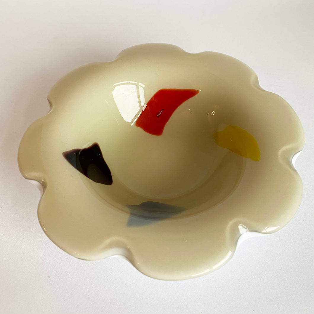Vintage 1960s Murano Glass Bowl