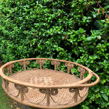Load image into Gallery viewer, 1970s Wicker Rattan Tray