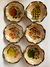 Load image into Gallery viewer, Vintage Hand Painted Italian Fruit Plates