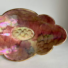 Load image into Gallery viewer, Antique Lustreware Scalloped Bowl