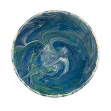 Load image into Gallery viewer, Handmade Marbled Ceramic Bowl