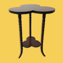 Load image into Gallery viewer, Vintage Clover Two Tiered Occasional Table