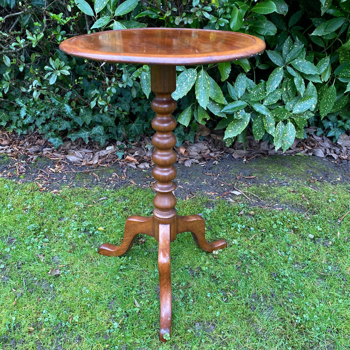 Vintage Bobbin Neck Occasional Table