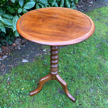Load image into Gallery viewer, Vintage Bobbin Neck Occasional Table