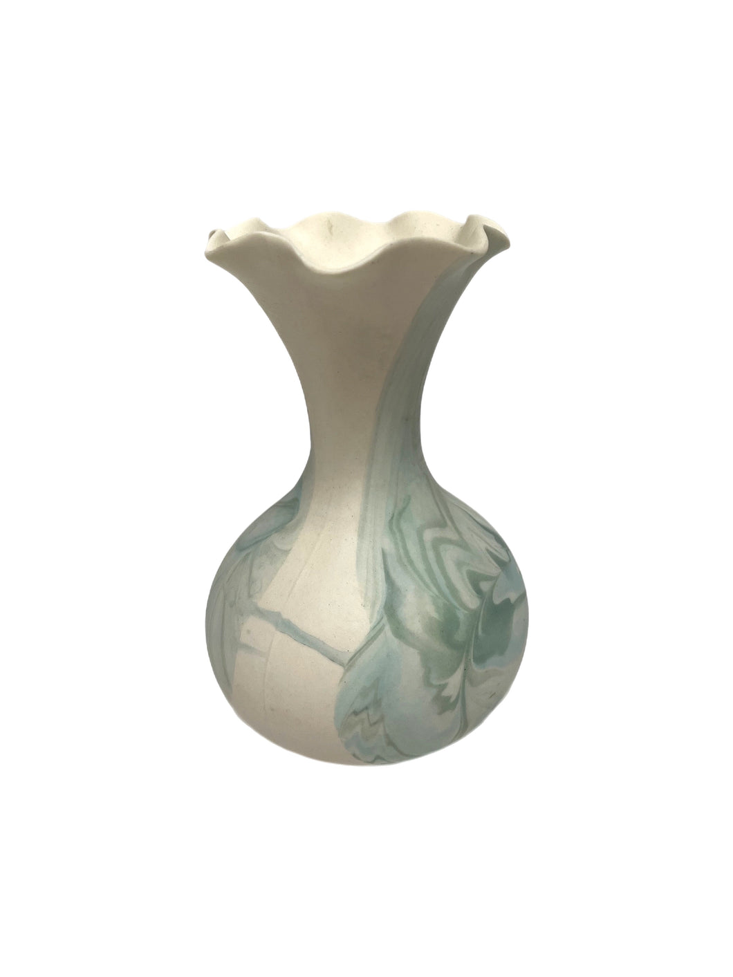 Small Marbled Porcelain Vase