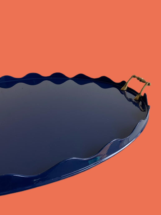 Hand Lacquered Edwardian Tray