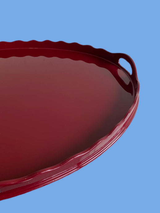 Hand Lacquered Edwardian Tray