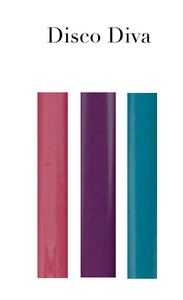 Set of 6 Lacquered Twist Candles - Coming Soon