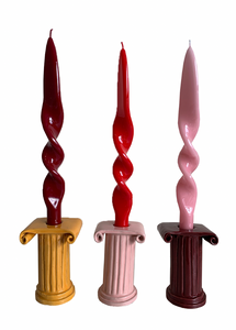 'Column Of Strength' Candle Stick Holders