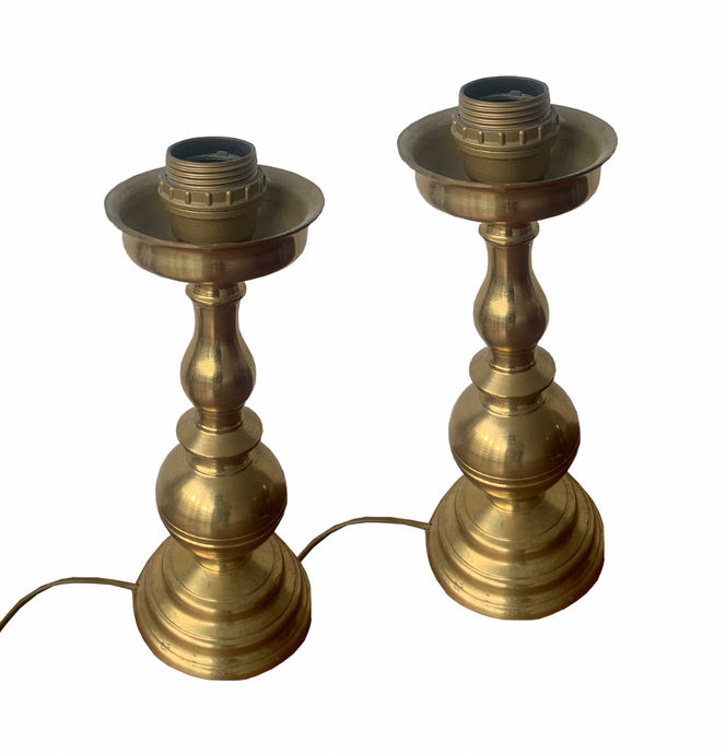 Pandora Sykes’ Pair of Vintage Brass Lamps
