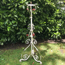 Load image into Gallery viewer, Vintage French Rose Tole Floor Lamp