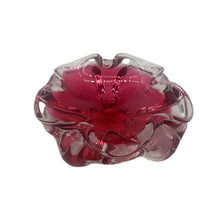 Load image into Gallery viewer, Vintage Pink Murano Ashtray