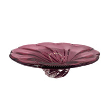 Load image into Gallery viewer, Vintage Large Cranberry Glass Dish