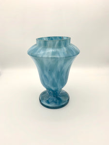 Beautiful Antique Czech Spatter Vase